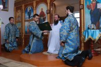 19-В день Покрова Пресвятой Богородицы епископ Амфилохий совершил великое освящение храма в селе Самарское