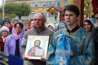 40-В день Покрова Пресвятой Богородицы епископ Амфилохий совершил великое освящение храма в селе Самарское