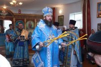 51-В день Покрова Пресвятой Богородицы епископ Амфилохий совершил великое освящение храма в селе Самарское