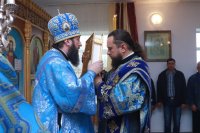 55-В день Покрова Пресвятой Богородицы епископ Амфилохий совершил великое освящение храма в селе Самарское