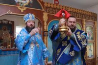 61-В день Покрова Пресвятой Богородицы епископ Амфилохий совершил великое освящение храма в селе Самарское