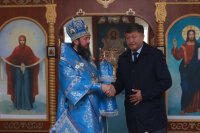 67-В день Покрова Пресвятой Богородицы епископ Амфилохий совершил великое освящение храма в селе Самарское