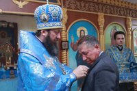 72-В день Покрова Пресвятой Богородицы епископ Амфилохий совершил великое освящение храма в селе Самарское