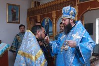 74-В день Покрова Пресвятой Богородицы епископ Амфилохий совершил великое освящение храма в селе Самарское