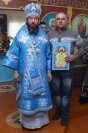 76-В день Покрова Пресвятой Богородицы епископ Амфилохий совершил великое освящение храма в селе Самарское