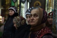 7-Архипастырский визит в Семипалатинск. Литургия Преждеосвященных Даров в Воскресенском кафедральном соборе.