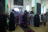 8-Архипастырский визит в Семипалатинск. Литургия Преждеосвященных Даров в Воскресенском кафедральном соборе.