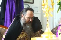 20-Архипастырский визит в Семипалатинск. Литургия Преждеосвященных Даров в Воскресенском кафедральном соборе.