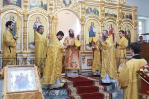Служение епископа Амфилохия  в Неделю 16-ю по Пятидесятнице