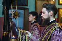 11-Служение епископа Амфилохия в субботу 4-ой седмицы Великого поста