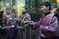 14-Служение епископа Амфилохия в субботу 4-ой седмицы Великого поста