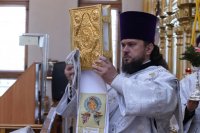 11-Двунадесятый праздник Вознесения Господня в главном храме Рудного Алтая