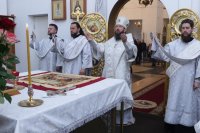 17-Двунадесятый праздник Вознесения Господня в главном храме Рудного Алтая