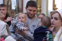 23-Двунадесятый праздник Вознесения Господня в главном храме Рудного Алтая
