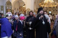 31-Двунадесятый праздник Вознесения Господня в главном храме Рудного Алтая