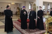 1-Дипломатический представитель Ватикана посетил Свято-Троицкий мужской монастырь