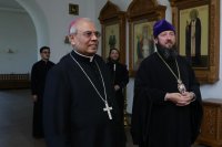 5-Дипломатический представитель Ватикана посетил Свято-Троицкий мужской монастырь