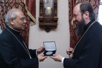 10-Дипломатический представитель Ватикана посетил Свято-Троицкий мужской монастырь