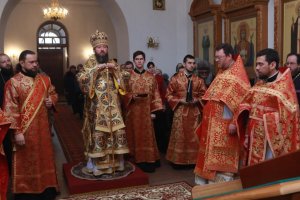 Божественная Литургия в день памяти святой великомученицы Варвары