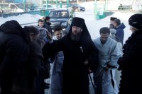 3-Архипастырский визит в Семипалатинск. Божественная Литургия в Крещенский сочельник.