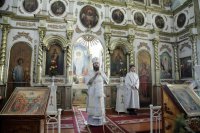 14-Архипастырский визит в Семипалатинск. Божественная Литургия в Крещенский сочельник.