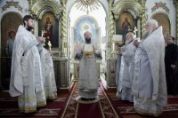 18-Архипастырский визит в Семипалатинск. Божественная Литургия в Крещенский сочельник.