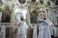 22-Архипастырский визит в Семипалатинск. Божественная Литургия в Крещенский сочельник.