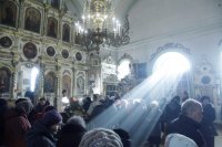 38-Архипастырский визит в Семипалатинск. Божественная Литургия в Крещенский сочельник.