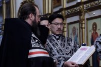 6-Великая вечерня с чином прощения в Андреевском кафедральном соборе