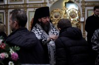 8-Великая вечерня с чином прощения в Андреевском кафедральном соборе