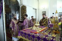 23-Служение епископа Амфилохия в Неделю 4-ю Великого поста