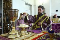 24-Служение епископа Амфилохия в Неделю 4-ю Великого поста