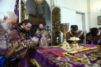 25-Служение епископа Амфилохия в Неделю 4-ю Великого поста