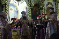 28-Служение епископа Амфилохия в Неделю 4-ю Великого поста
