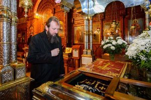 Епископ Амфилохий прибыл в Караганду для участия в торжествах, посвященных памяти прп. Севастиана, старца Карагандинского