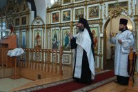 1-В канун праздника Преображения Господня  епископ Амфилохий возглавил Всенощное бдение  в Свято-Андреевском кафедральном соборе 