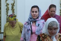 5-В канун праздника Преображения Господня  епископ Амфилохий возглавил Всенощное бдение  в Свято-Андреевском кафедральном соборе 