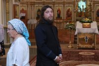 14-В канун праздника Преображения Господня  епископ Амфилохий возглавил Всенощное бдение  в Свято-Андреевском кафедральном соборе 