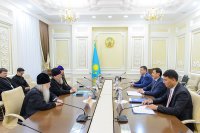 4-Управляющий Усть-Каменогорской и Семипалатинской епархией принял участие во встрече Главы Казахстанского Митрополичьего округа с акимом Западно-Казахстанской области