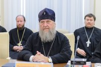 6-Управляющий Усть-Каменогорской и Семипалатинской епархией принял участие во встрече Главы Казахстанского Митрополичьего округа с акимом Западно-Казахстанской области