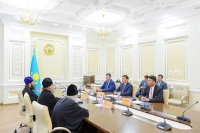 8-Управляющий Усть-Каменогорской и Семипалатинской епархией принял участие во встрече Главы Казахстанского Митрополичьего округа с акимом Западно-Казахстанской области