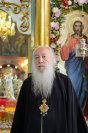 8-Епископ Амфилохий прибыл в Михайло-Архангельский собор г.Уральска, куда был принесён ковчег с частью пояса Пресвятой Богородицы 