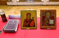 13-Архипастыри Православной Церкви Казахстана приняли участие в работе круглого стола, посвященного Дню духовного согласия