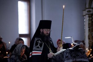 Начало чтения Великого покаянного канона преподобного Андрея Критского в главном храме Восточного Казахстана