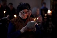 8-Начало чтения Великого покаянного канона преподобного Андрея Критского в главном храме Восточного Казахстана