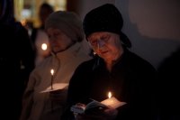 10-Начало чтения Великого покаянного канона преподобного Андрея Критского в главном храме Восточного Казахстана