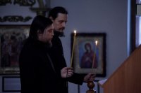 15-Начало чтения Великого покаянного канона преподобного Андрея Критского в главном храме Восточного Казахстана