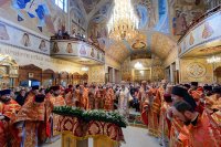 9-Управляющий Усть-Каменогорской и Семипалатинской епархией принял участие в праздновании дня памяти преподобного Севастиана Карагандинского в "Шахтёрской столице" Республики