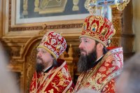 32-Управляющий Усть-Каменогорской и Семипалатинской епархией принял участие в праздновании дня памяти преподобного Севастиана Карагандинского в "Шахтёрской столице" Республики
