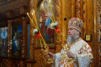 41-Управляющий Усть-Каменогорской и Семипалатинской епархией принял участие в праздновании дня памяти преподобного Севастиана Карагандинского в "Шахтёрской столице" Республики